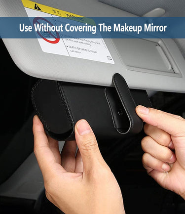 Custom for Cars Sunglasses Holder, Car Sunglasses Organizer Visor Accessories Adsorption Glasses Organizer, Specially